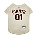 Pets First MLB SAN FRANCISCO GIANTS Dog Jersey, Small. - Pro Team Color Baseball Outfit