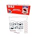 DNJ IG4128 Intake Gasket for 2001-2004 / Ford/E-150, E-150 Club Wagon, E-150 Econoline, E-150 Econoline Club Wagon, E-250, E-250 Econoline, F-150, F-150 Heritage / 4.2L / OHV / V6 / 12V / 256cid