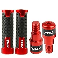 Puños De Manillar Para Yamaha TMAX 500 (2008-2016) – CNC Aluminio + Goma (Compatibles Con MT-09, XSR900 Y Más)