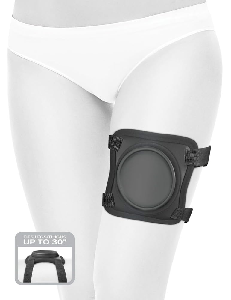 Pipedream Body Dock Body Dock Lap Strap, Black, 14,2x17x4,3 cm