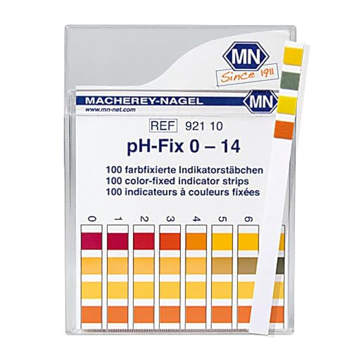 Macherey-Nagel, 92110, pH-Fix 0.0-14.0, 100 Strips/pk