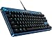 Produktbild Logitech G PRO Mechanische Gaming-Tastatur  Ultra-tragbares Tenkeyless-Design, abnehmbares USB-Kabel, LIGHTSYNC RGB-Tasten, offizielle League of Legends Edition, US INT'L  Blau/Gold