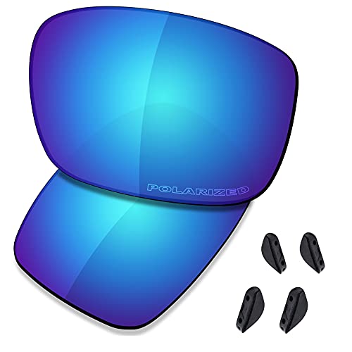 Image of Saucer Premium Replacement Lenses for Oakley Drop Point OO9367 Sunglasses High Defense - Glacier Blue Polarized