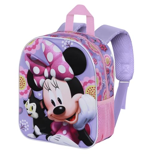 Disney Minnie Maus Cat-Elite 3D Rucksack, Lila, 25 x 30 cm, Kapazität 7 L