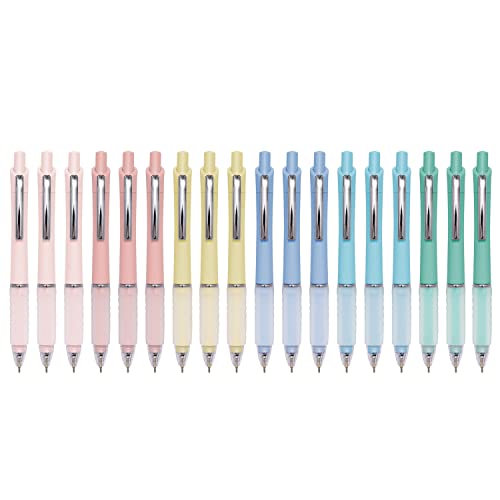 Aisibeiger Ballpoint Pens Bulk 1.0mm Medium Point Black Ink, 18 Pack