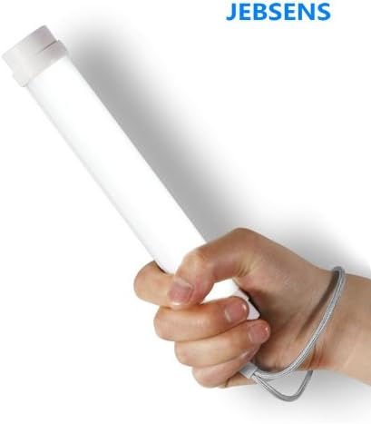 JEBSENS - Smart Portable & Rechargeable Magnetic 4-Level Brightness LED Flash Light / Lantern / Lamp, Perfect for Camping / Hiking / Tent / Emergency / Car Cargo Room / Garage (Micro USB Charging)