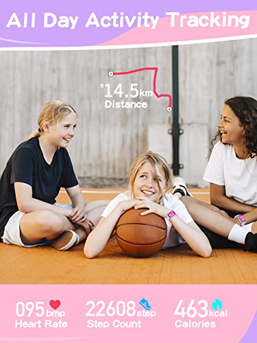 Digeehot Kids Fitness Tracker Watch With Games For Boys Girls Age 6-16, Ip68 Waterproof Kids Smart Watch 20 Sport Modes, Pedometers, Alarm Clock, Sleep Tracker, Toy Gifts For Kids #TOP4