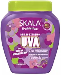 Creme de Tratamento Skala Frutástica 1kg (Banana/Coco/Uva) (Uva)