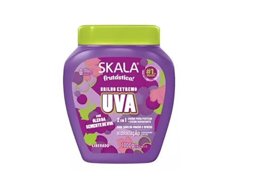 Creme de Tratamento Skala Frutástica 1kg (Banana/Coco/Uva) (Uva)