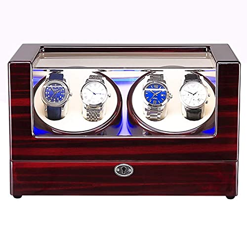 Boîtier montre automatique rotatif pour table de chevet et bureau