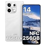 UMIDIGI Smartphone Note 100, Telefono cellulare Android 14, 16 (8 + 8) GB + 256 GB, 120 Hz, octa-core, 6,8 pollici, 50MP Fotocamera,NFC, OTG, Face ID/Fingerprint, 5000 mAh, GPS, Dual SIM Telefoni