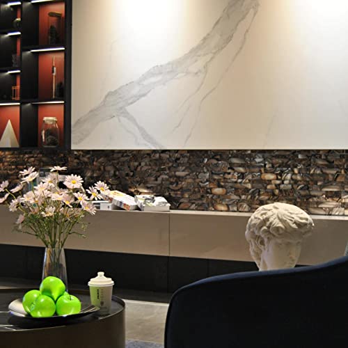 Kieacia Peel And Stick Backsplash 10Pcs Accent Wall Pvc Self-Adhesive Tile For Kitchen Bathroom (Dark Colorful) #TOP1