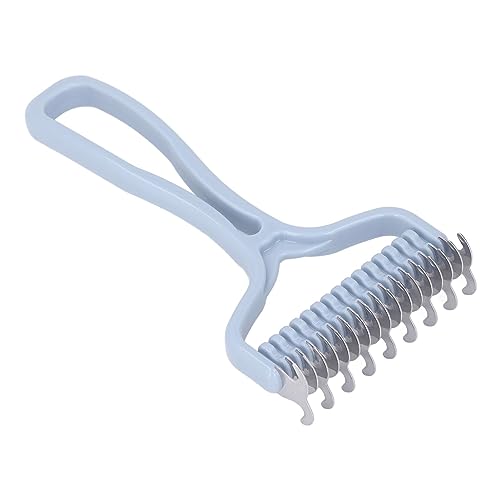Pente Depilador Dupla FaceRemove Pelos Caídos Com Segurança Prepara e Remove Emaranhados para Cães e