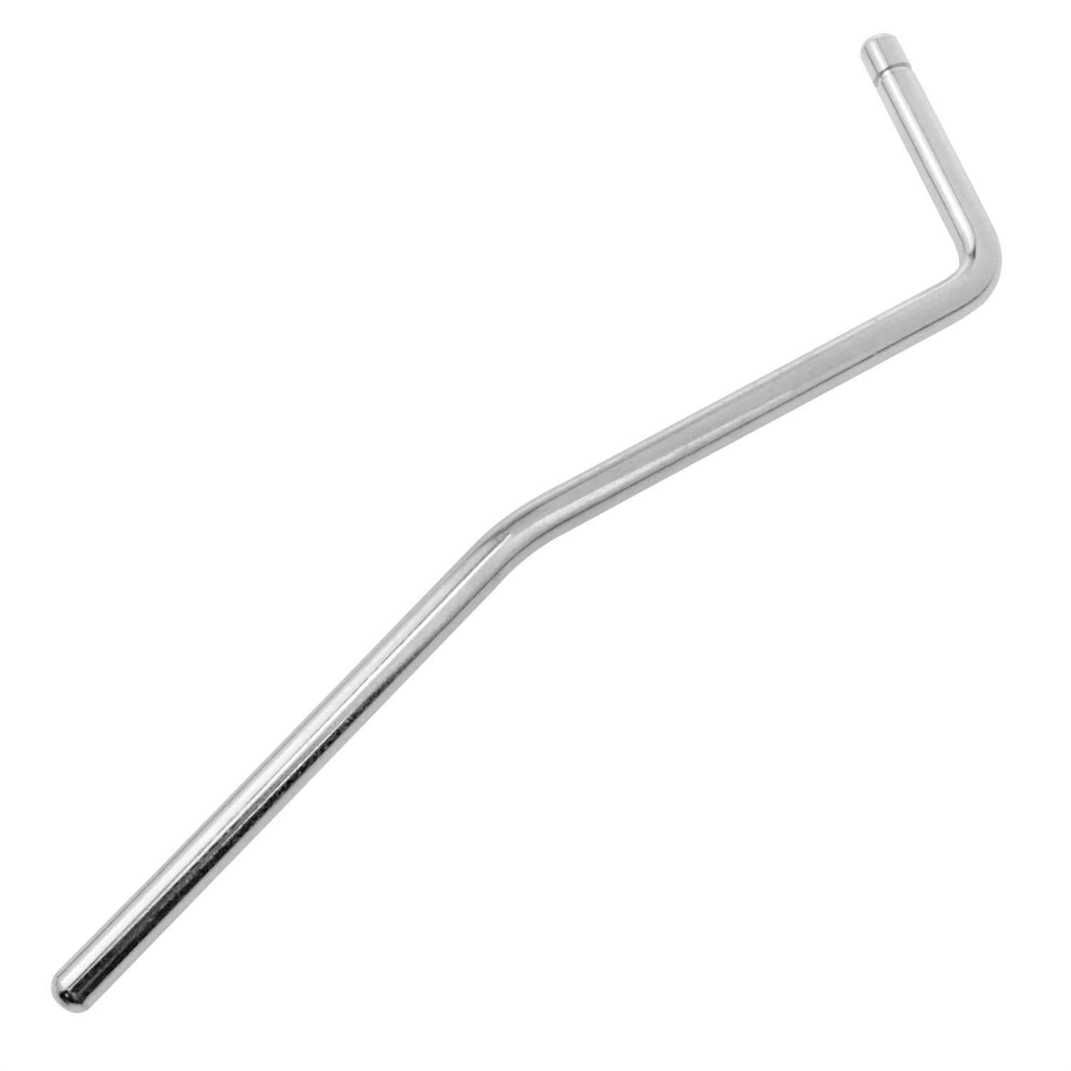 zutisay Guitar Tremolo Arm Electric Guitar Tremolo Tremolo Arm for Most Electric Guitar Vibrato Bridge Systems (Link Head Diameter 6mm Silver) 1PCS