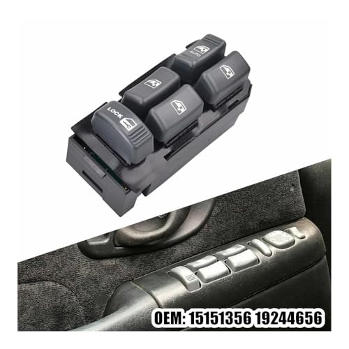 Boutons levage en verre et commande leve vitre pour Blazer S10 K1500 - 3