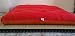 Sofá cama futón de doble cara con base Tatami, colores rojo/naranja, tamaño...