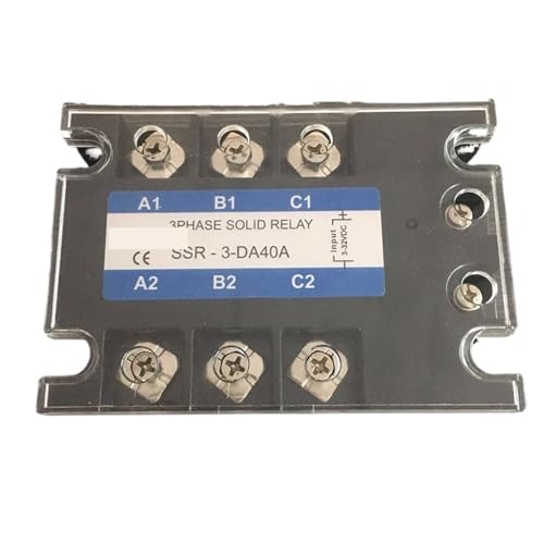 Relais statique triphasé 40A commutation rapide DC AC TSR-40DA haute tension
