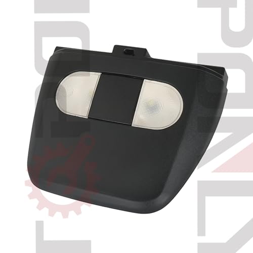 Image of TQPONLY Overhead Console LED Dome Map Light Lamp | Fits Ford F150 2004-2008, for Lincoln Mark LT 2006-2008 Truck | Replaces 6L3Z-18519A70-AB Interior Cab Lights Track (Black)