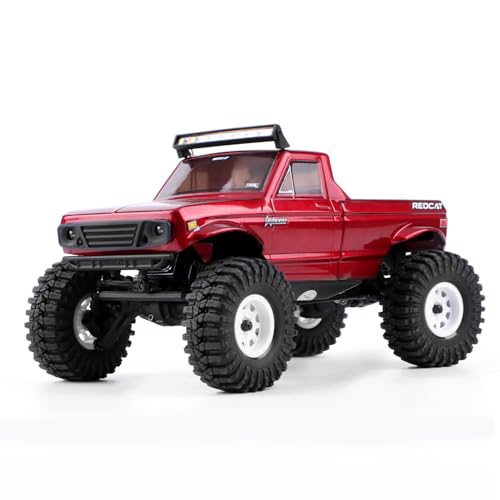 DashRC LED Lights Kit for RC Crawler Redcat Ascent-18, LED Spotlight Roof Light Bar Headlight Taillight Accessories Set for 1/18 RC Crawler Redcat Ascent-18 Upgrades