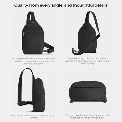 Image of Travelon Anti-Theft Runways Small Sling