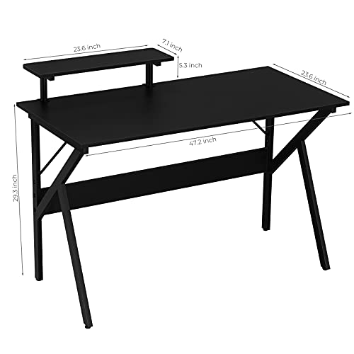 GreenForest Desk 47-inch Black thumbnail 3