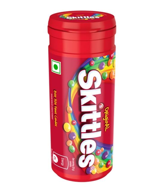 Image of Skittles Original Fruit Flavoured Candies, Mixedfruit, 33.6 Grams