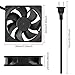 UMLIFE 1PCS AC Power Axial Fan 110V 120V 9025 90mm x 25mm Dual Ball Metal for DIY Ventilation Exhaust Projects Cooling