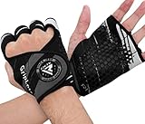RDX Fitness Handschuhe Griffpads Griffpolster Herren Damen, Gewichtheben Gym Gloves Trainingshandschuhe Workout Krafttraining, Weightlifting Exercise Bodybuilding Sporthandschuhe Kraftsport Grip