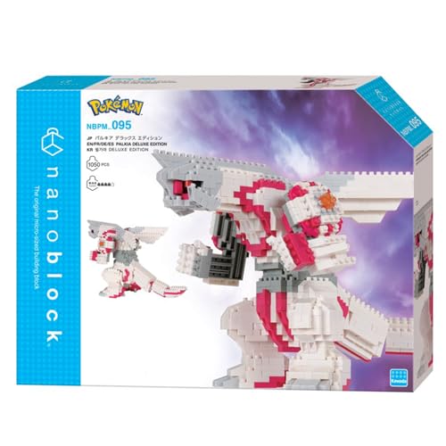 Figurine en briques BANDAI NANOBLOCK Pokémon Palkia 1050 pcs - vue 8