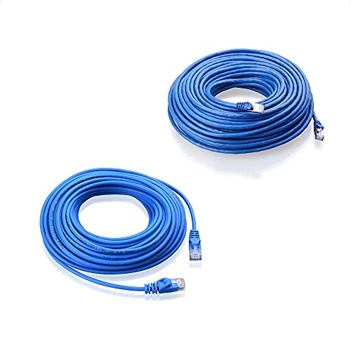 Cable Ethernet Cat6A 100 pies y Cable Cat6 50 pies miniatura 1