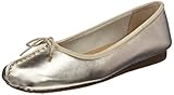Obermaterial: Leder Clarks Damen Mokassin Ballerinas, Gold (Gold Metallic), 41 EU