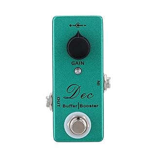 Guitare Effet,HUIOP Décembre Buffer électrique Pédale d’Effet Guitare Mini Simple Effet avec Clean Boost True Bypass,Pédale d’Effet - Les Beatles, Paul McCartney, John Lennon, RIngo Starr, George Harrison Guitare Effet,HUIOP Décembre Buffer électrique Pédale d'Effet Guitare Mini Simple Effet avec Clean Boost True Bypass,Pédale d'Effet – Image 3