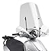 107A A110A|4 PARABREZZA VISIERA SCHERMO CUPOLINO PARAVENTO + ATTACCHI GIVI COMPATIBILE CON PIAGGIO FLY 50 100 125 150 2007 MOTO SCOOTER