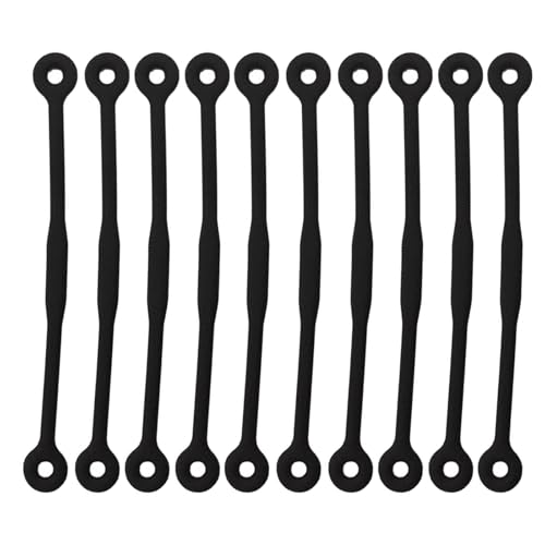 Fluxioxtna 10 amortiguadores de repuesto para raqueta de tenis, amortiguadores de raqueta larga, antivibración, amortiguadores de raqueta de tenis