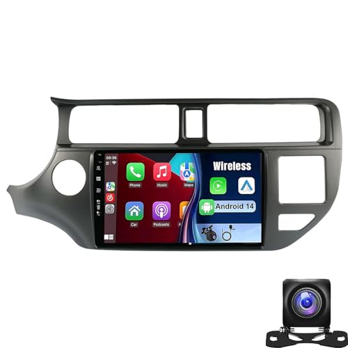 Autoradio CarPlay sans fil pour Kia K3 pour remplacer l'ancien poste avec caméra de recul