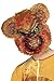 Smiffys Masque nounours zombie, Marron, EVA, avec de la fourrure