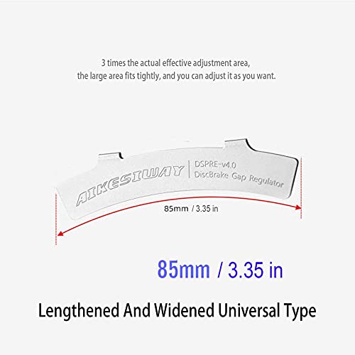 image for AIKESIWAY Rotor Truing Fork Bike Disc Alignment Tool Bicycle Brake Wre