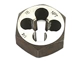 Forney 21143 Pipe Die Industrial Pro Hex Re-Threading Carbon Steel, Right Hand, 1/4-Inch-by-18 NPT