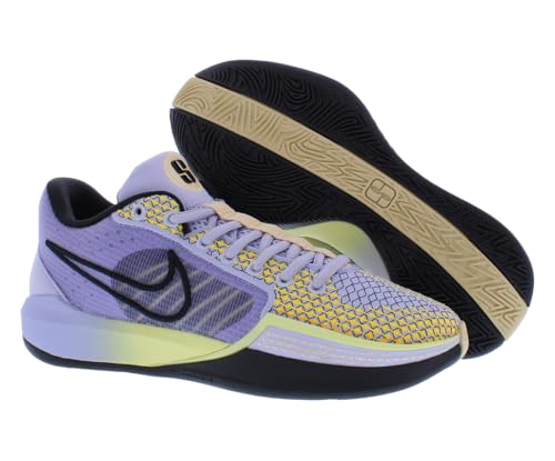 Nike Sabrina 1 Womens Shoes Size 6, Color: Purple/Yellow-Purple