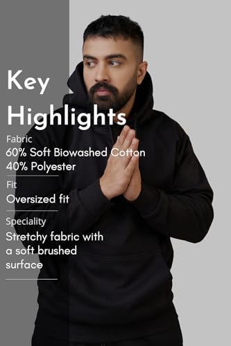 Image of Signature Oversized Men's Hooded Hoodie