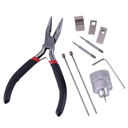 beler 10pcs Car Ignition Lock Pin Removal Extractor Needle Peg Puller Repair Tool Kit