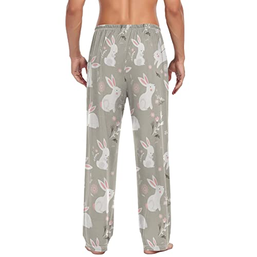 Christmas Pigs Mens Pajama Pants with Drawstring Pockets Lounge Pants Pajama Bottoms Men Sleep PJ Pants for Men2