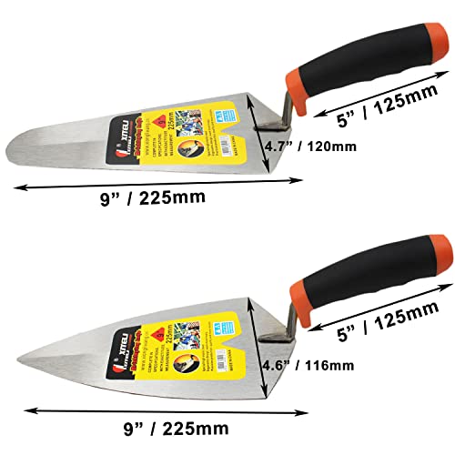 image for ESreake 2 Pcs Pointing Trowel and Gauging Trowel Set,9