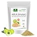 Produktbild MoriVeda® Amla Pulver 250g I Die Vitaminbombe aus Amlabeeren für Immunsystem, Haut, Haare & Verdauung in natürlicher Ayurveda Spitzen-Qualität I Vegan & Glutenfrei I 250g Zip-Beutel