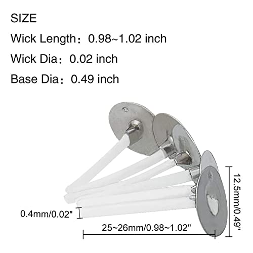 Mèches de bougie pour lumière de thé et ambiance chaleureuse de table - Pack de 5000 - 7