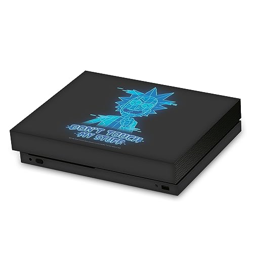 Skin Xbox One X Rick and Morty autocollant de jeu pour masquer les rayures de console