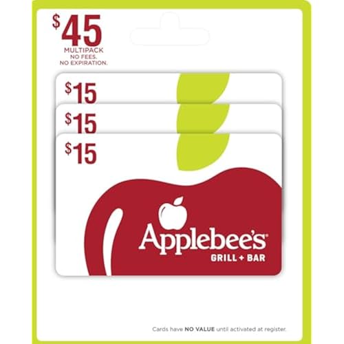 Applebee's Physical Gift Cards (Multipack of 3 x $15) - $45