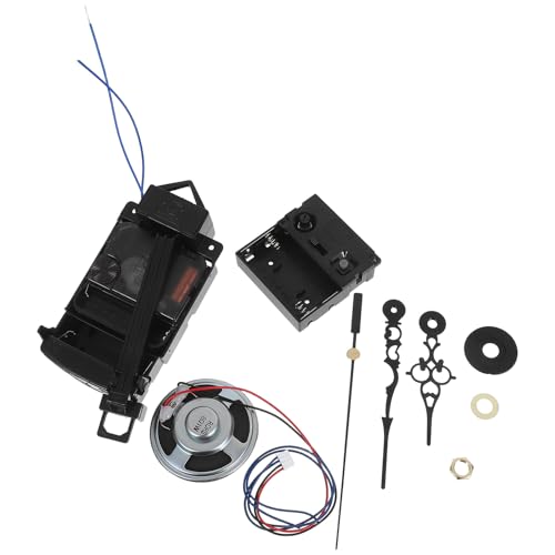 ledmomo 振り子付きクォーツ時計 ムーブメント 音楽ボックス機能搭載 壁掛け時計ムーブメント 機構 電池式 精密設計で 正確な管理