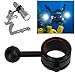 Cyrank Diving Light Arm Mount Clip, Flashlight Holder for Underwater Photography Fill Light Joint Adjustable Holder Clamp for 28‑34mm Torch