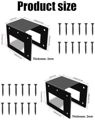Adjustable Heavy Duty Firewood Storage Rack | Durable Steel Holder for Indoor/Outdoor Use | Powder Coated, Includes 2 Wood Screws for Easy Assembly